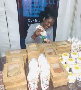 The team during Exhibition at Eenhana Expo 15th edition