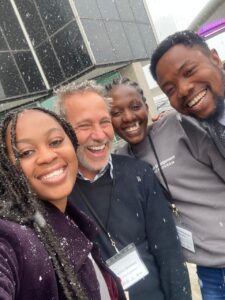 Captured with Mr Jeffrey , Mr Chibuzor and Emily in Detroit, Michigan USA while participating in the CEE program implemented by IREX, and sponsored by the U.S Department of State